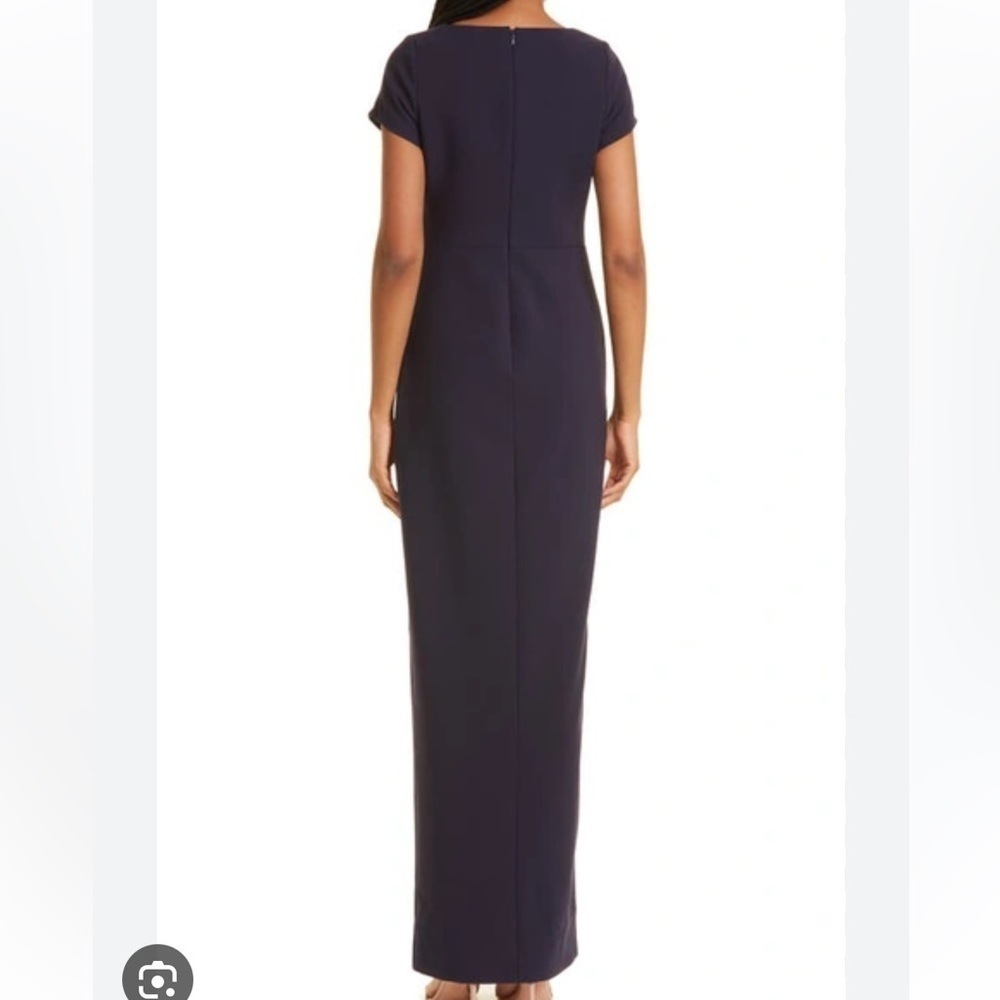 NWT LIKELY Kenrick side slit column gown - Picture 3 of 10